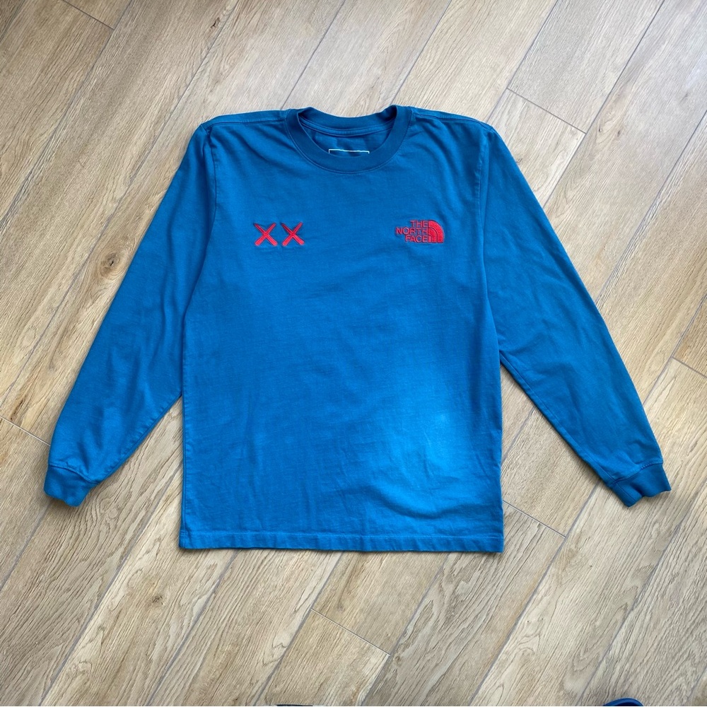 Kaws x Northface Long-Sleeve Tee - Sz M (Gently Used)